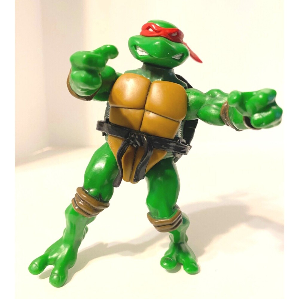 Mirage Studios 2002 TMNT Ninja Turtles RAPHAEL Action Figure 4.5" Inch Loose OOB
